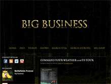 Tablet Screenshot of bigbigbusiness.com
